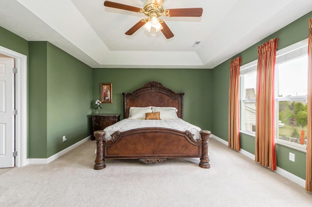 Dublin Ohio Home For Sale Master Bedroom