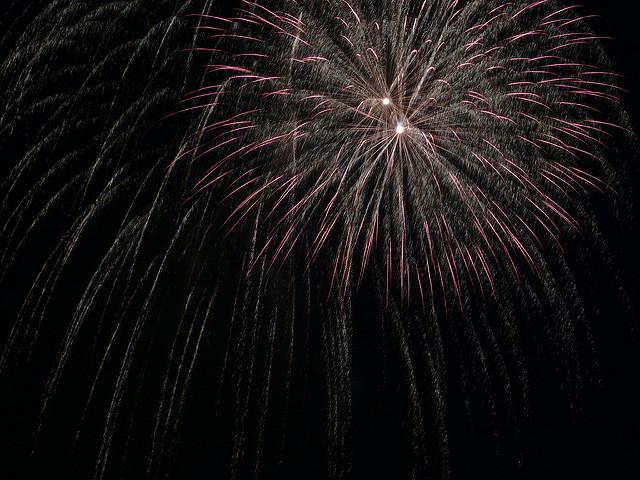 Fireworks light up the night in Worthington OH