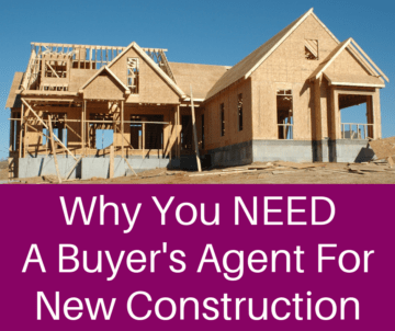 home under construction and "why you need a buyers agent for new construction" in columbus ohio
